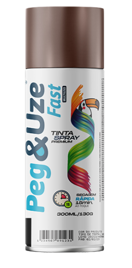 SPRAY PEG&UZE 300ML MET 6363 ROSE GOLD