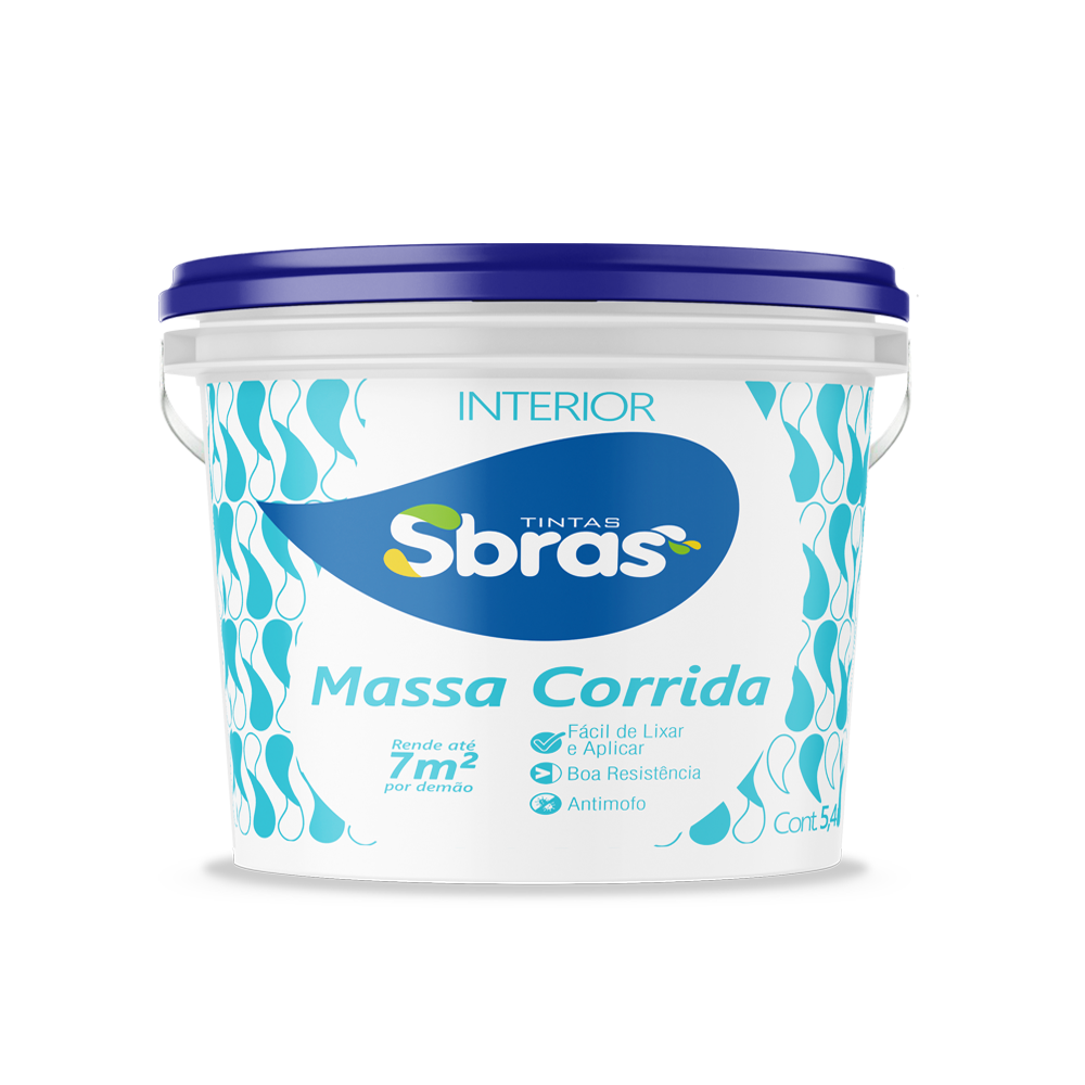 SBRAS MASSA CORRIDA GALAO 5,4KG