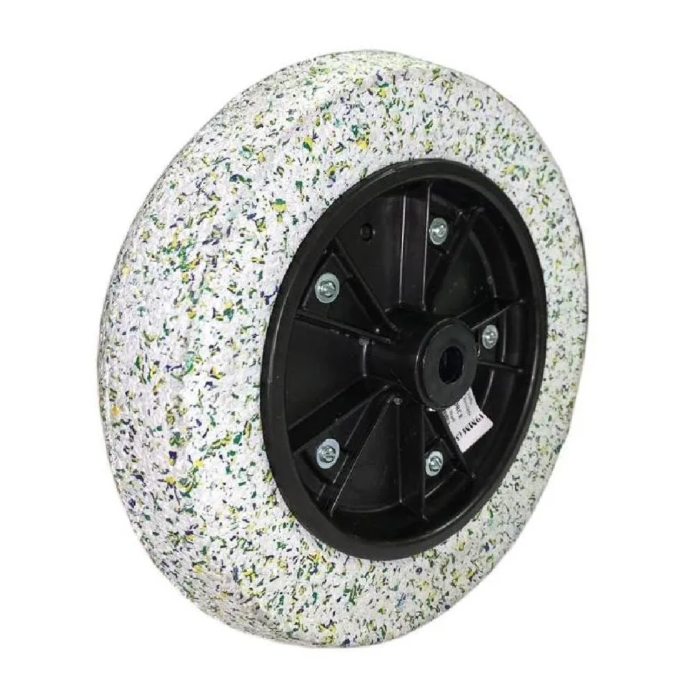 RODA PNEU MACICO FORCE 3.25 X 8 X3/4 100% BORRA