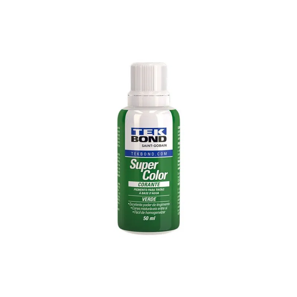 CORANTE LIQUIDO TEKBOND 50ML VERDE