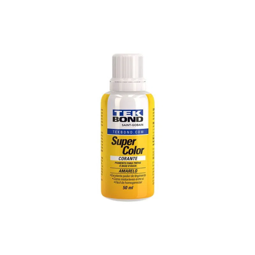 CORANTE LIQUIDO TEKBOND 50ML AMARELO