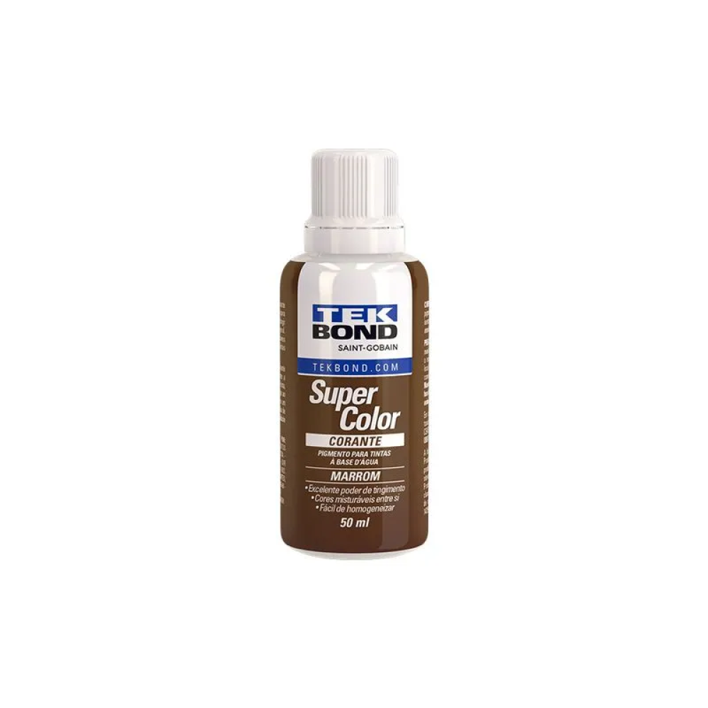 CORANTE LIQUIDO TEKBOND 50ML MARROM