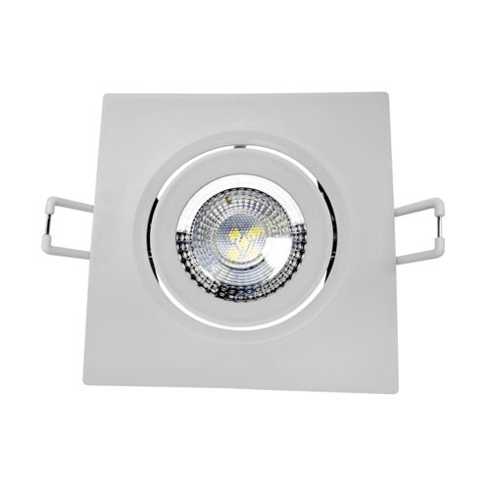 SPOT LED QUAD 3W 3000K FOXLUX LED AMARELO