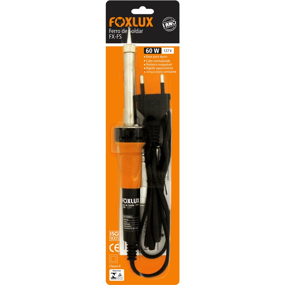 FERRO DE SOLDAR FOXLUX 60W 220V