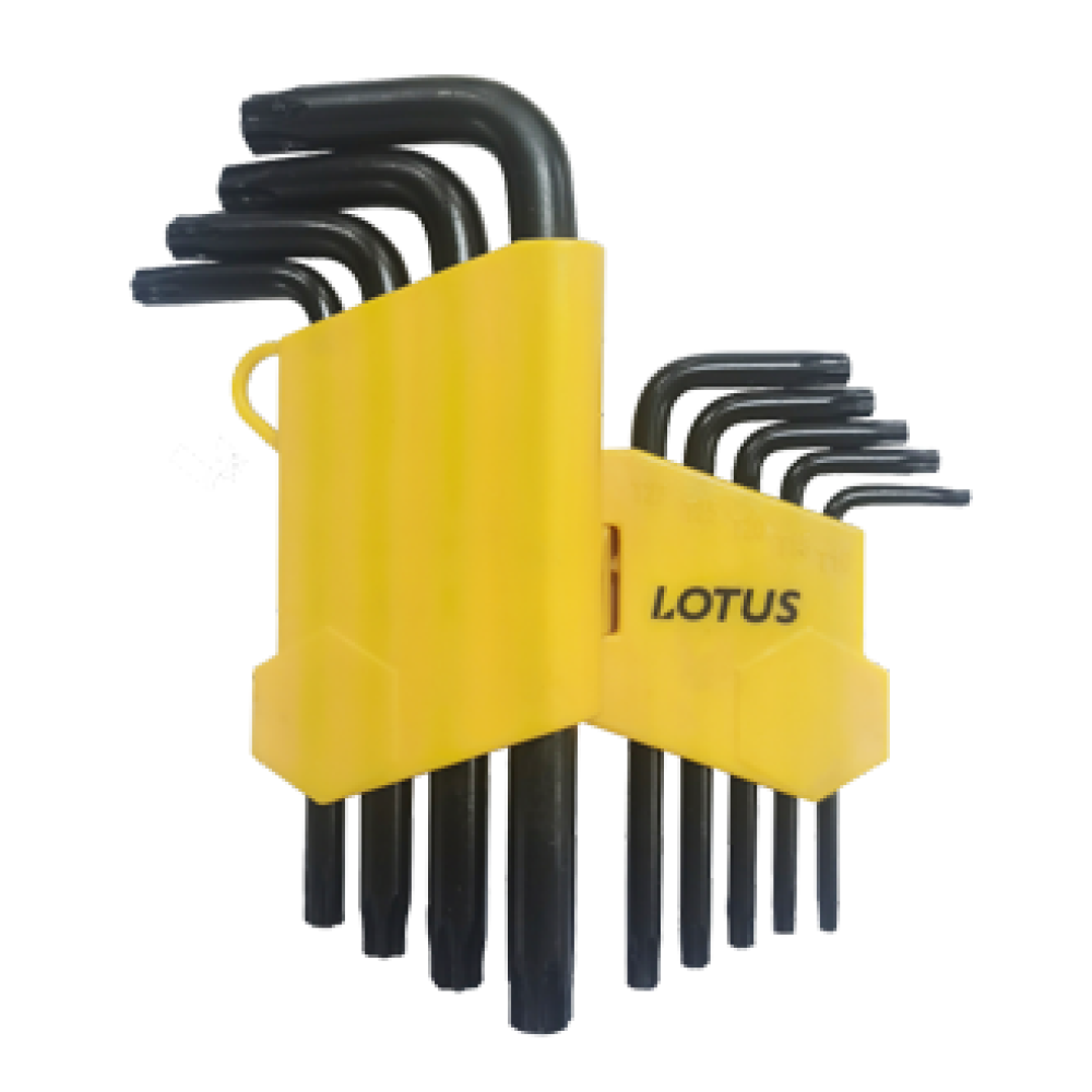 JOGO DE CHAVE TORX LOTUS C/9 PRETA LG 2306