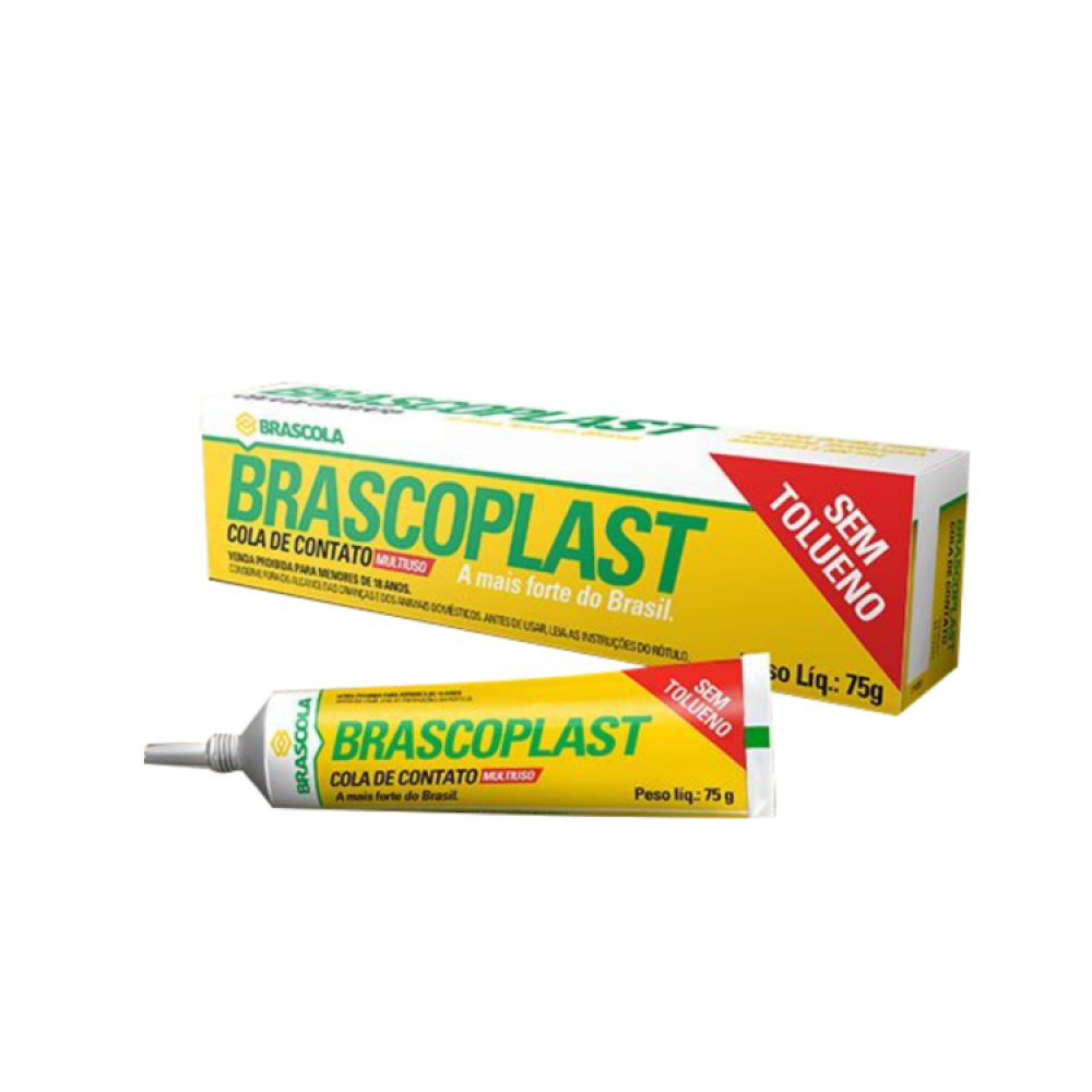 COLA BRASCOPLAST BISNAGA 75G BRASCOLA