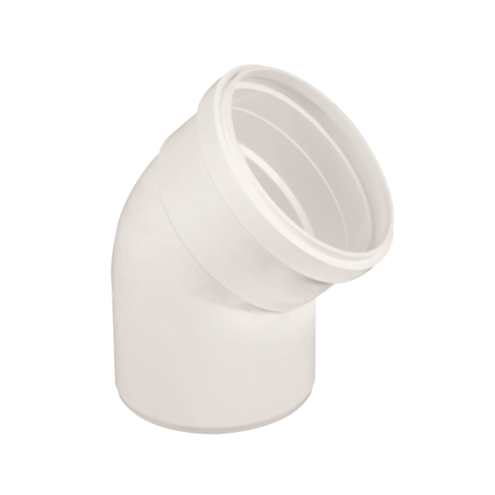 JOELHO CORR PLASTIK 45 ESG DN 50MM
