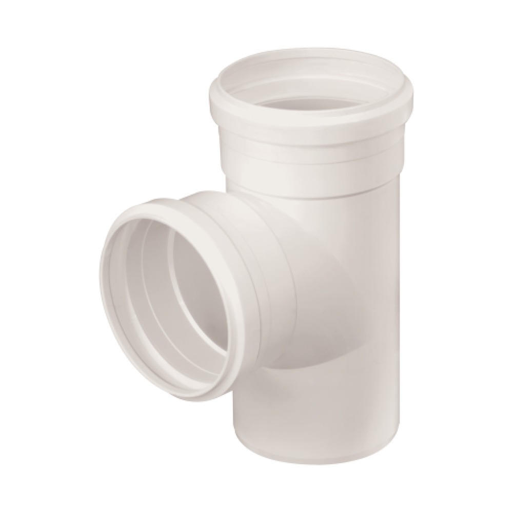 TEE CORR PLASTIK ESG DN 40MM