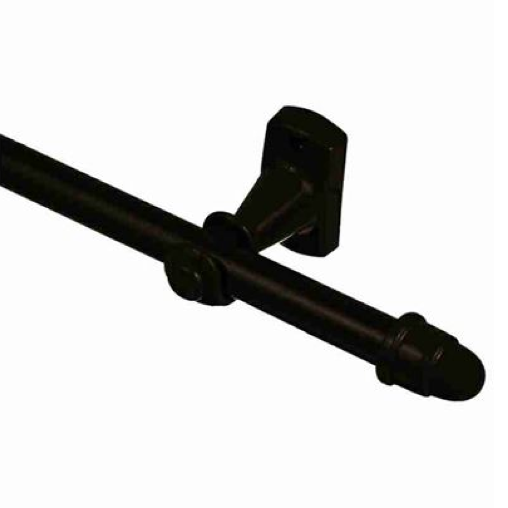 KIT P/CORTINA ALPHA/BELLA 3,00M PRETO