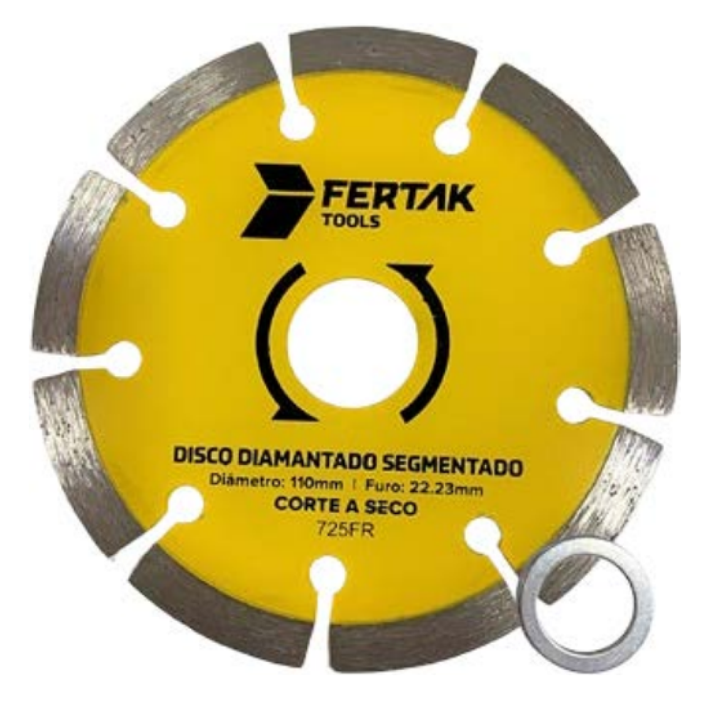 DISCO CORTE SEGMENT DIAM 110 FERTAK (2801)