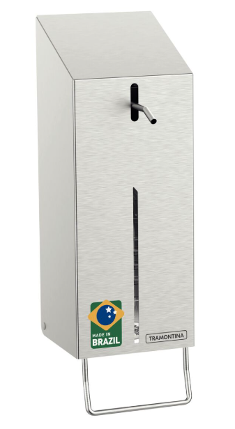 DOSADOR INOX SABAO E ALCOOL 500ML 94532/038