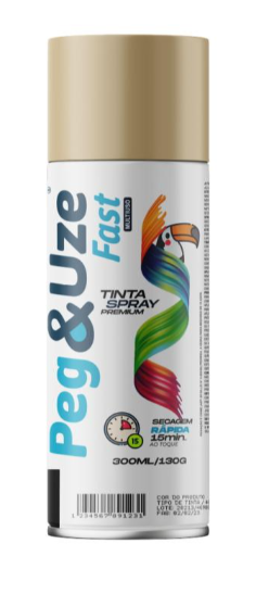 SPRAY PEG&UZE 300ML U-GERAL 6371 BEGE