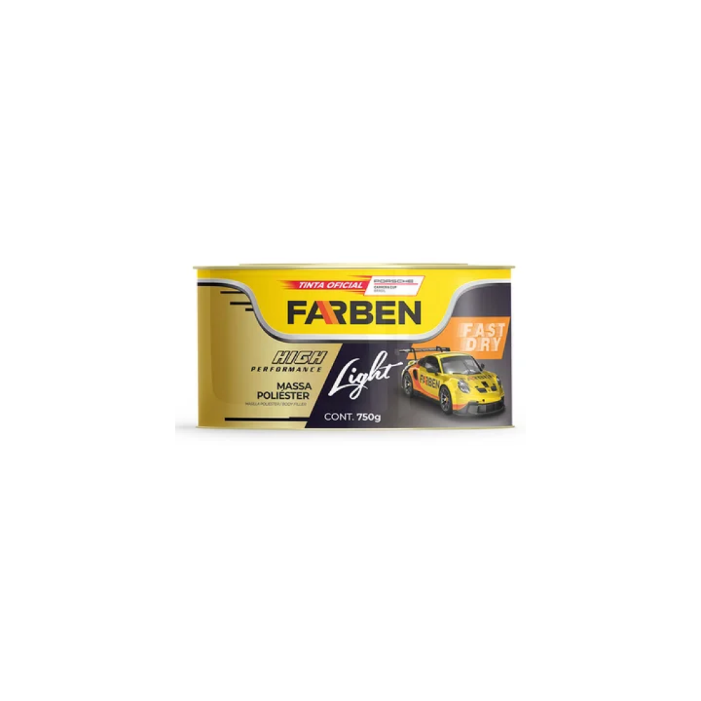 MASSA POLIESTER FARBEN LIGHT 750G
