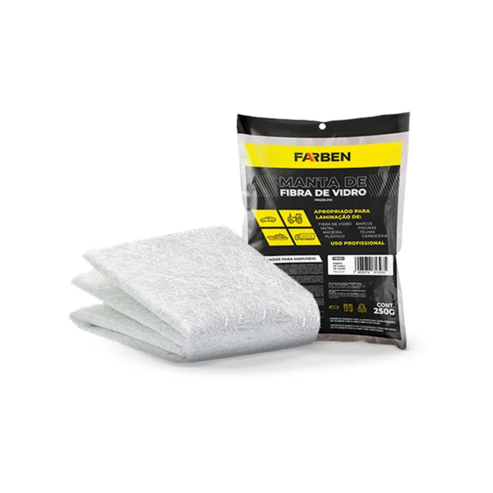 MANTA DE FIBRA DE VIDRO FARBEN 250G