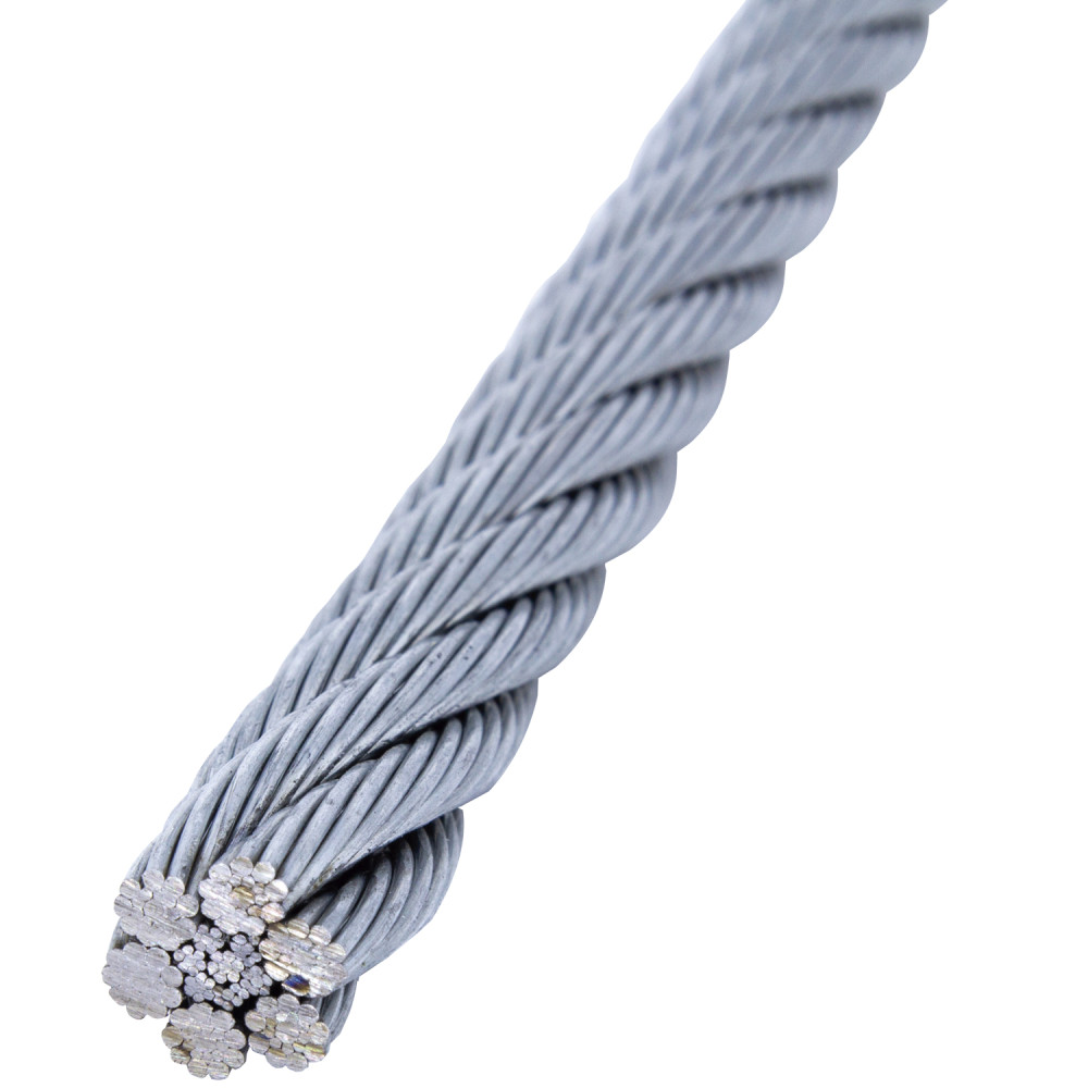 CABO DE ACO ZINC FIBRA 1/16 C/30MT 1,6MM