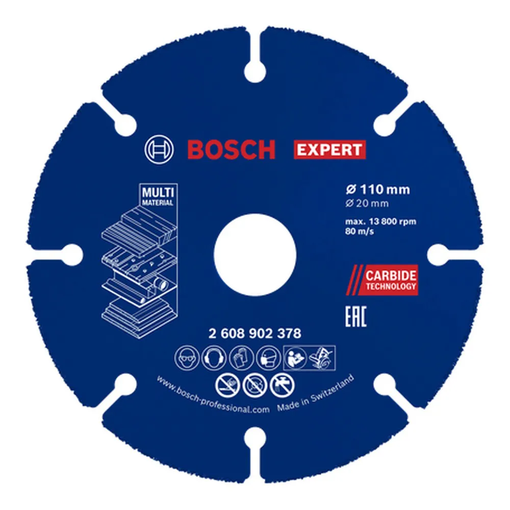 DISCO DE CORTE MULTI 110X20MM 2608.900.315-000
