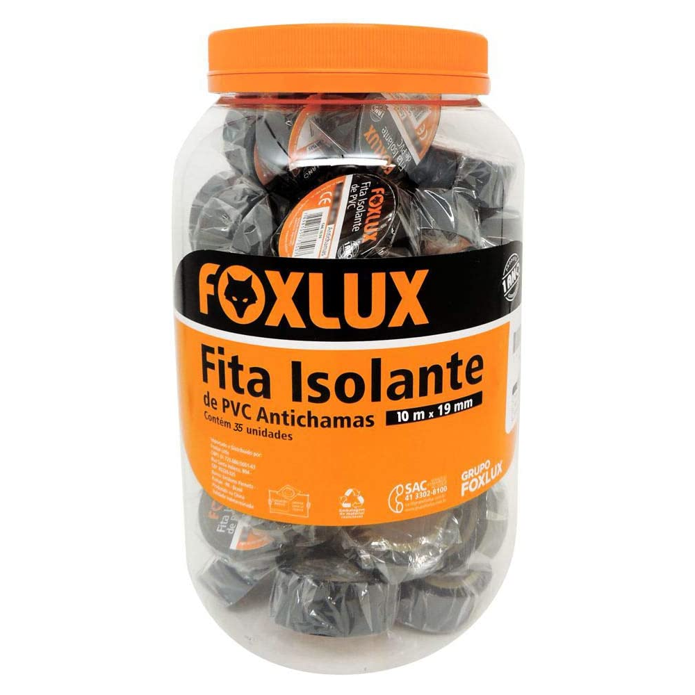 FITA ISOLANTE FOXLUX POTE (C/35) 19MMX10M