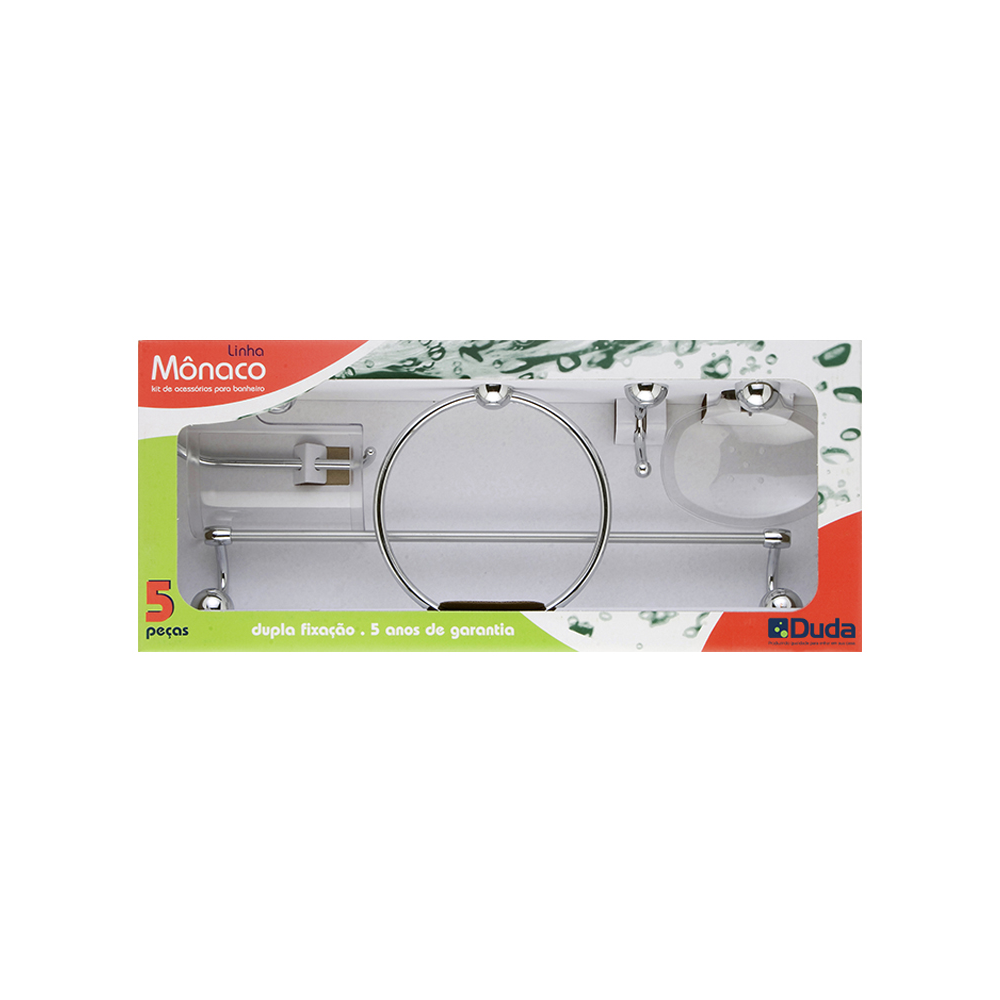 KIT DUDA MONACO CRISTAL 5PCS