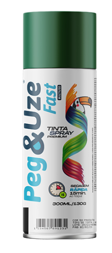 SPRAY PEG&UZE 300ML U-GERAL 6386 VERDE CLARO