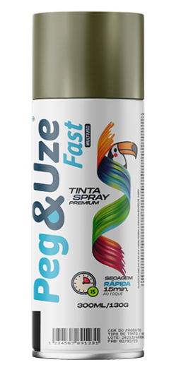 SPRAY PEG&UZE 300ML MET 6361 OURO