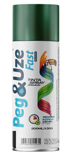 SPRAY PEG&UZE 300ML MET 6365 VERDE