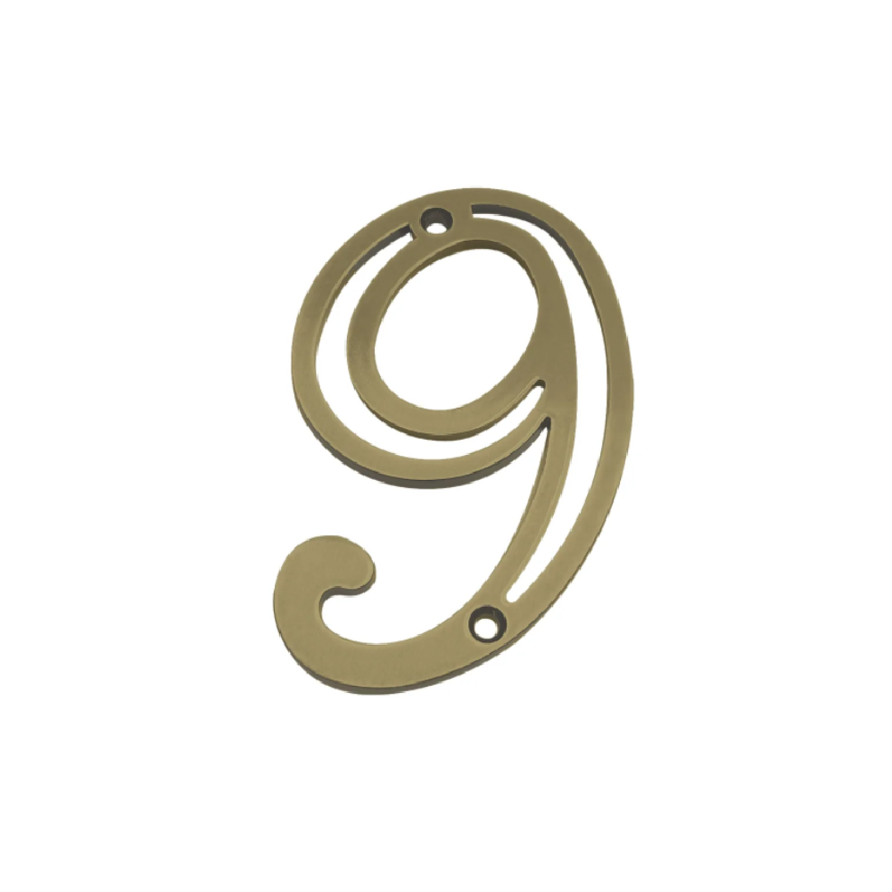 CART NUMERO EM ZAMAK OXID 9
